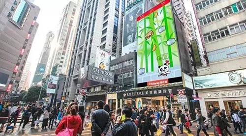 共舞共醉共擁抱 香港led玩轉創意