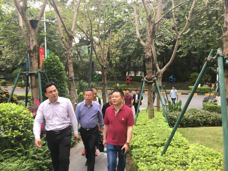 藝光董事長張總參與廣協智委會走訪